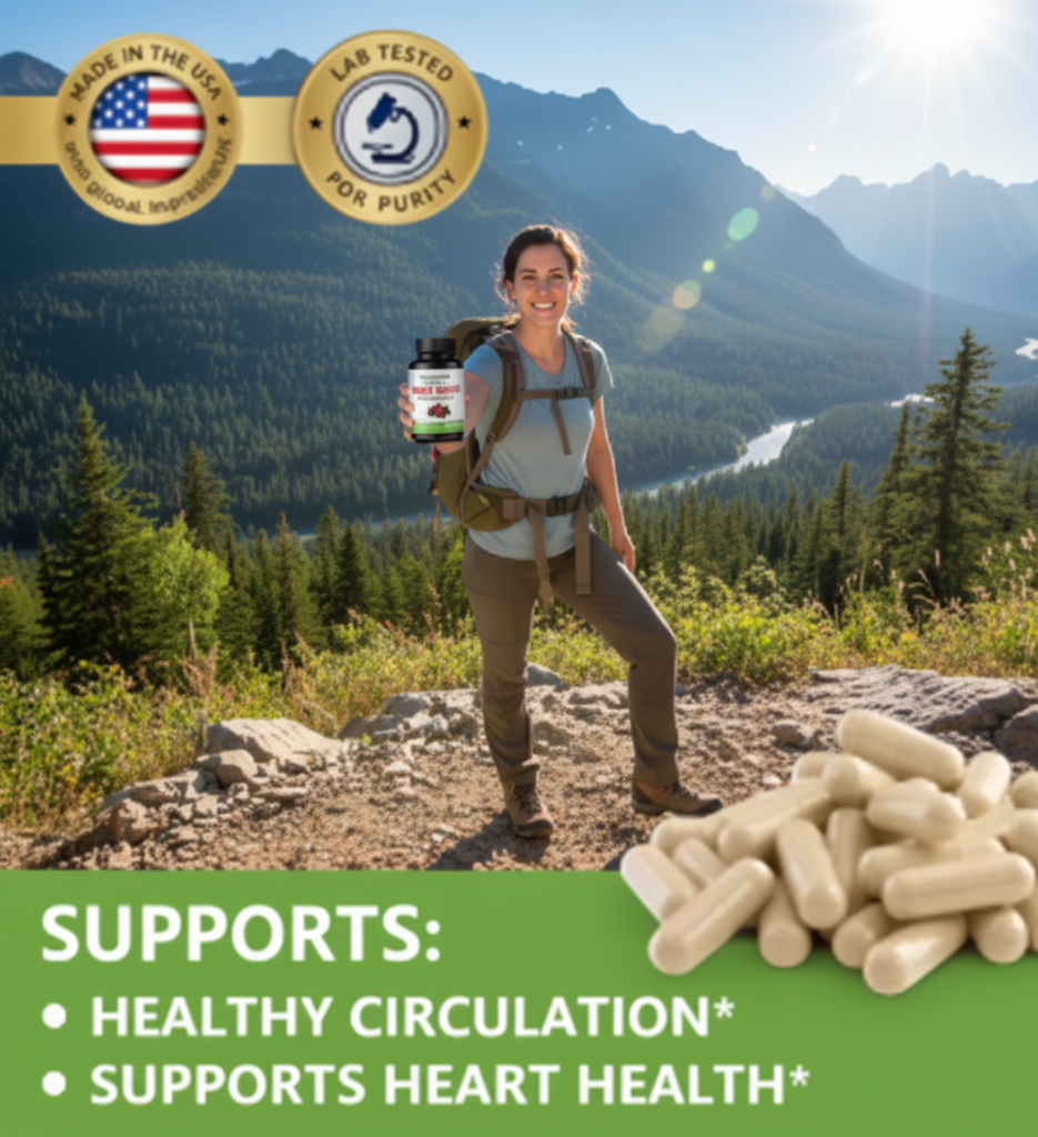 Organic Beetroot Capsules - Beetroot 800mg 20:1 Extract with Ginger and Grapeseed - Supports Circulation and Heart Health